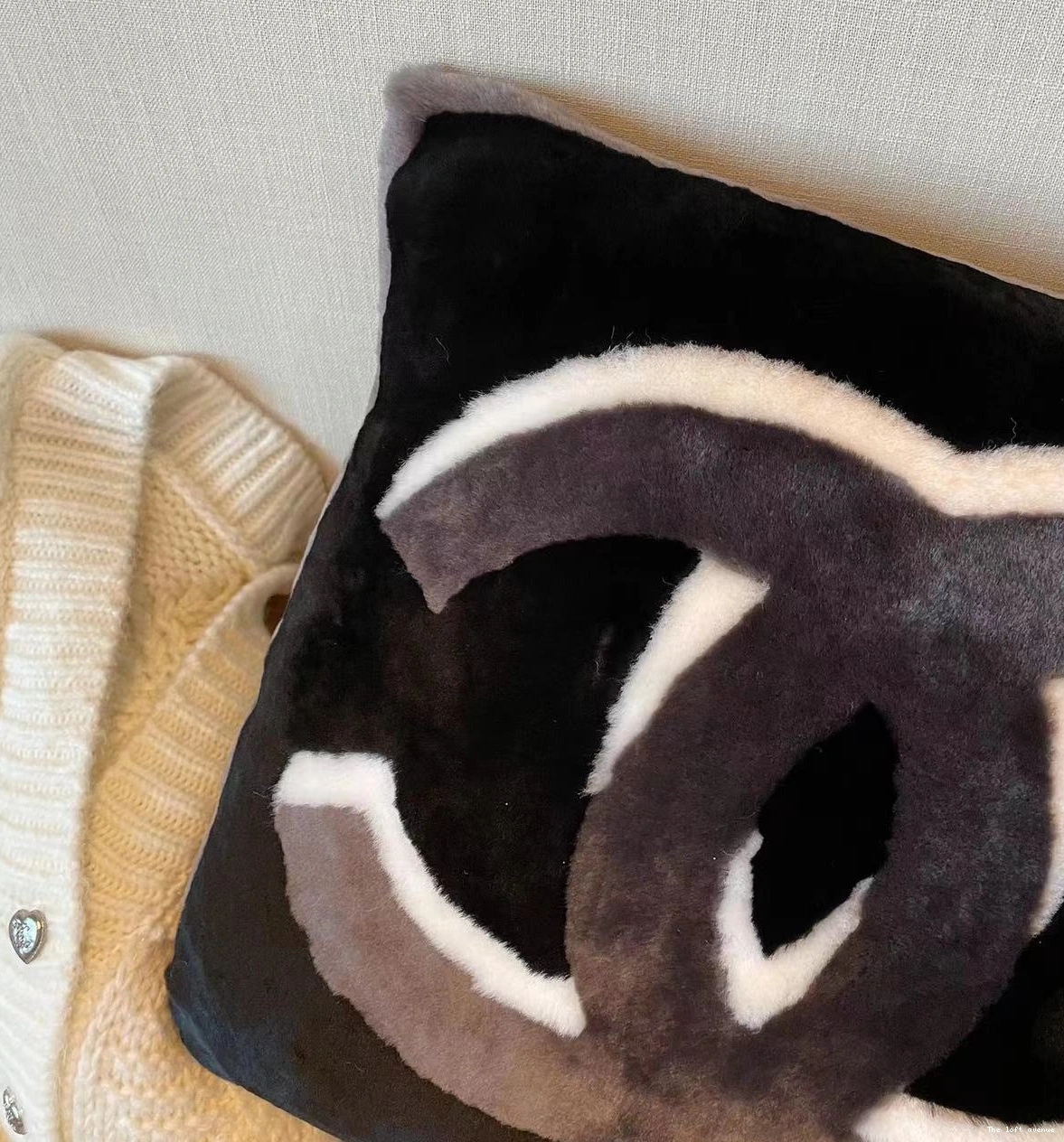 THROW PILLOW COCO SHEARLING 0715